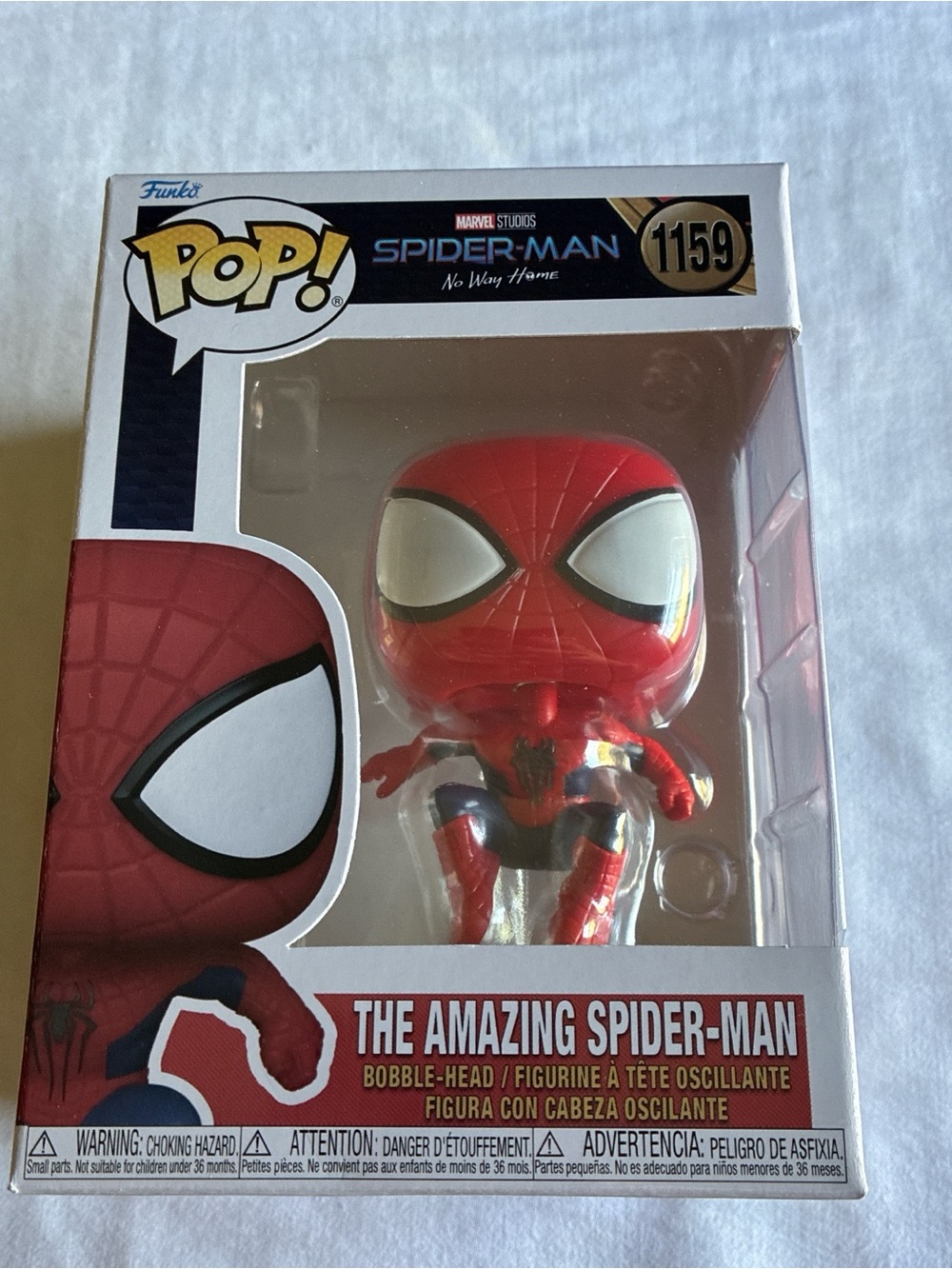 Funko Pop! The Amazing Spider-Man Red and White
